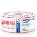 Band-Aid Brand of First Aid Products Waterproof Tape 1 Inch by 10 Yards (Pack of 6)