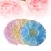 Uonlytech 60pcs Colorful Dots Disposable Shower Cap for Home & Travel - Mixed Delivery - Buy Online on GoSupps.com
