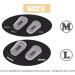 OPUGIT Eyeglass Nose Pad Covers  Slip-on Silicone Nose Pad for Glasses  Soft Eyeglass Repair Kit with Nose Piece Pads  Anti-Slip Eyewear Protective Covers Nose Bridge Pads(White 5 Pairs) White M size - Buy Online on GoSupps.com