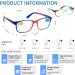 K KENZHOU Multifocus Reading Glasses - Blue Light Blocking Square Frame for Men & Women | International Shipping Available - Buy Online on GoSupps.com