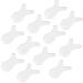 40 pieces y shape eyelash brush silicone eyelash comb reusable eyelash lifting make -up beauty tool for eyelash extension