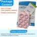 Chiroplax Foam Callus Cushions Pads - Waterproof Self-Adhesive Toe Protectors for Foot Pain Relief - 72 Count Pack - Buy Online on GoSupps.com