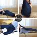 Ruqiji 17''x33'' XXXL King Size Heating Pad - Fast-Heating Technology, 6 Temp Settings - Flannel Electric Pad for Pain Relief in Back, Neck, Shoulders, Abdomen, Legs (Dark Blue) - Buy Online on GoSupps.com