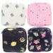 Lurrose 4pcs Napkin Storage Bag Pouch Wallet Coin Purse Wallet Small Bag Organizer Teen Pads First Period Menstruation First Period Girls Menstrual Pad Bag Portable Lipstick Bag