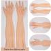 XSWL Crossdressing Silicone Female Gloves - Half Length Arms, Simulated Skin, Color 3 With Nails - Buy Online on GoSupps.com
