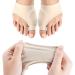 PBFONE Hallux Valgus Correction and Relief Sleeve 1 Pair with Gel Ball Pads