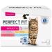Perfect Fit Adult Cat Food - 48 Portion Bags (12x85g) - Salmon Deep Sea Fish Beef & Chicken - Premium Wet Food for Cats 1 Year+ - Buy Online on GoSupps.com