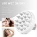 Hbaid Root Comb Applicator Bottle with Scalp Massager and Shampoo Brush - 3 Pcs White Set for Hair Coloring, Dyeing, and Scalp Treatment - Buy Online on GoSupps.com