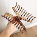 Extra Large 5.1 Inch Crystal Hair Claw Clips for Thick Hair - Pack of 2 Brown | Women's Hair Accessories - Buy Online on GoSupps.com