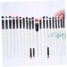 Beavorty 60 Pcs Makeup Brush Kit - Foundation Eyeshadow & Eyelash Tools for Women - Portable Eyebrow & Spoolie Brushes - International Shipping Available - Buy Online on GoSupps.com