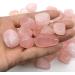 Natural Rose Quartz Crystals and Stones Tumbled Bulk Specime Stones Home Aquarium Decoration Gift - Buy Online on GoSupps.com