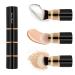 3 in 1 Professional Liquid foundation Makeup Brush Set Kabuki Face Blush Foudation Brush Powder Sponge for Powder/Liquid/Cream Travel Cosmetics Makeup Brushes with Cap