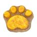Kitten Treats - Cat Treats for Indoor Cats - Natural Healthy Cat Snacks Treats | Cat Paw Biscuits Cat Treat | Dry Cat Treats Kitten Treats | Kitten Treats Paw Shape Cat Food Treats | Treats for Cat Yellow