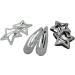 6 PCS Star Barrettes Babies Star Hair Clip Hair Barrette Hair Accessories Headwear Alloy Material Hair Pins For Children Y2K Hair Clip - Buy Online on GoSupps.com