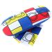Paule & Knopf hard case De Stijl with microfiber cover and a metal hinge