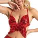 REETAN Sequins Butterfly Crop Top: Rave Costume for Women & Girls - C-Red - Buy Online on GoSupps.com