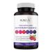 RUNICA 6X 6-in-1 Mixed Berry & Cherry Antioxidant Supplement - 6-Berry Superfood Blend for Radiant Skin Glow & Immune Support - 60 Vegan Capsules, 30-Day Starter Pack