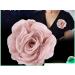 Buy Cableif Women's Pink Rose Flower Brooch & Hair Clip - 8cm Floral Hair Jewelry for International Shipping - Buy Online on GoSupps.com