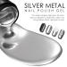KYDA Silver Chrome Nail Polish Gel - Reflective Metallic Mirror Effect High Gloss Shine Soak Off UV LED - Premium DIY Nail Art - Buy Online on GoSupps.com