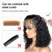 MiOYOOW Short Curly Black Afro Kinky Wavy Wig 14 Inch - Synthetic Hair Replacement for Black Women - Perfect for Daily Wear and Parties - Buy Online on GoSupps.com
