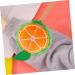 Warmhm Plush Hammer Massage Device - Manual Percussion Back & Neck Massager Tool - 25x12cm Orange | International Shipping - Buy Online on GoSupps.com