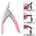 UNbit Nail Clipper Professional Nail Art Clipper Special Type U Word False Tips Edge Cutters Manicure Colorful Stainless Steel Nail Art Tools - Buy Online on GoSupps.com