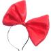 Frcolor Super Large Red Bowknot Headband Women and Girls' Hair Hoop Bow Headdress Hair Accessories for Party and Cosplay Decoration (Red) - Buy Online on GoSupps.com