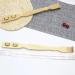 Premium Bamboo Back Scratcher & Massager with 2 Rollers for Neck Legs & Feet - International Shipping Available - Buy Online on GoSupps.com