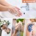 Natural Plant-Based Temporary Body Art Painting Kit | Semi-Permanent DIY Fake Freckles & Tattoos | 60Pcs Stencils | 2 Bottles (Brown) - Buy Online on GoSupps.com
