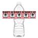 Baby Q Waterproof Bottle Labels - 20 Bottle Labels - Baby Q Party Decorations - Baby Q Party Supplies - Picnic Baby Shower Decorations - Bottle