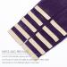 Hotlulana Purple Tape Extensions - 100% Real Hair 20 Inch Invisible Weft 10 Piece Soft & Natural - Buy Online on GoSupps.com