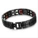 Mens Magnetic Bracelet Titanium Steel Elegant Wide Sleek Wistband for Relief Pain with Adjusting Tool and Gift Box - Buy Online on GoSupps.com
