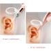 Adjustable Ear Spoon Magnifier 10pcs Earwax Assistive Glass Easily Adjustable Angles for AllAges - Buy Online on GoSupps.com