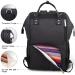 Buy Pipi Bear Diaper Backpack - Waterproof Black Baby Nappy Bag | Large Capacity Mommy Organizer - Buy Online on GoSupps.com