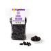 PAKKA - Organic Shotut Black Mulberries 1 kg, sun dried, fair trade, very sticky, juicy, sweet and sour, directly from small farmers in Samarkand, Uzbekistan 1000 g