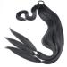 24 Inch 1B Wrap-Around Long Braids Ponytail Extension for DIY Hair Styles | Reusable Woman Braiding Ponytail | Sharopul - Buy Online on GoSupps.com
