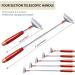 Azymi Long Extendable Back Scratcher for Men | 15-Teeth Claw & Solid Wooden Handle | Sturdy Steel Hand Massager (62cm) - Perfect for International Shipping - Buy Online on GoSupps.com