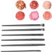 Eye Makeup Brush Set Storage Bag Easy Color Eyeshadow Brushes 6 Pieces for Travel Use - Buy Online on GoSupps.com