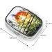 Bamboo Trees Sun Printing Pill Case | Cute 2 Compartment Travel Pill Box Organizer for Purse & Gifts - Buy Online on GoSupps.com