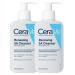 CeraVe Salicylic Acid Cleanser | 8 Ounce Pack of 2 | Renewing Exfoliating Face Wash with Vitamin D for Rough and Bumpy Skin | Fragrance Free