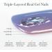 Ohora Semi Cured Gel Nail Strips (N Dear. Santa) - Salon-Quality, Long Lasting, Easy to Apply & Remove - Works with UV Nail Lamps - Includes Prep Pads, File, & Wooden Stick - Buy Online on GoSupps.com