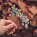 Earent Turquoise Leaf Crystal Wedding Hair Pins - Bridal Hair Accessories for Women and Girls (Pack of 2) - Buy Online on GoSupps.com