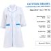 FRCOLOR Beautician Overalls White Work Shirts Hot Dyeing Work Clothes for Women Hairdressing Cape White Formal Dresses for Women Women's Formal Gown Salon Work Clothes Kimono Simple Nylon 85x44cm White - Buy Online on GoSupps.com