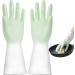 vzfit Rubber Gloves - Dishwashing Cleaning Gloves | Waterproof Household Cleaning Rubber Gloves for Kitchen Cleaning Dishes and Gardening - Buy Online on GoSupps.com