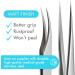 CLW Eyelash Extension Tweezers Set - Professional Isolation and Volume Lash Tweezers - Buy Online on GoSupps.com