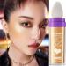 Body Shimmer Highlighter Makeup - Eye Shadow Stick Makeup Highlighter Type Body Shimmer Highlighter Portable Loose Powder Makeup for Hair Face Body 04# - Buy Online on GoSupps.com