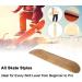 MYOYAY 2-Pack Blank Skateboard Decks - 7-Layer Maple Double Tail, Eco-Friendly & Sturdy - Ideal for DIY Replacement and Decoration - Buy Online on GoSupps.com