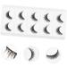 Beavorty 15 Pairs short false eyelashes reusable eyelashes false lashes Makeup lash makeup eyelashes reusable manmade eyelashes 3d fake eyelashes Accessories fluffy 6d artificial fiber - Buy Online on GoSupps.com