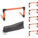 Agility Hurdles, Speed Training Set for Track and Field (9 Inches, 6 Pack)