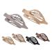 Flat Hair Claw French Design Alligator Hair Clip - Strong Hold Non Slip Barrettes Accessories Retro Duck Billed Hairpin for Thick Thin Hair Solid color